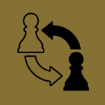 icon with chess figures