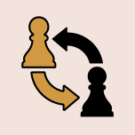 icon with chess figures